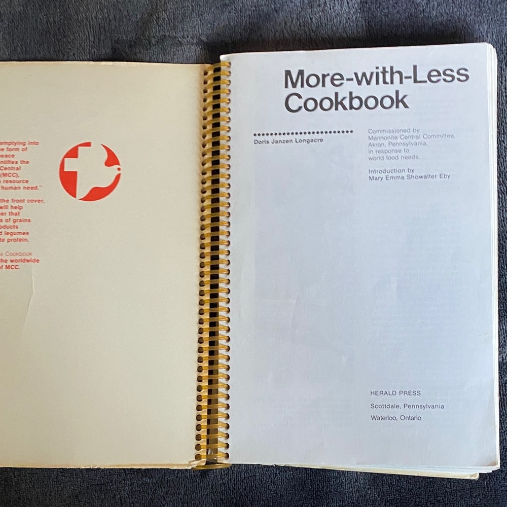 More-with-Less Cookbook - Picture 3 of 3